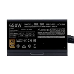 Fuente/PSU Cooler Master MWE 650 Bronze V2 80 Plus Bronze 650W