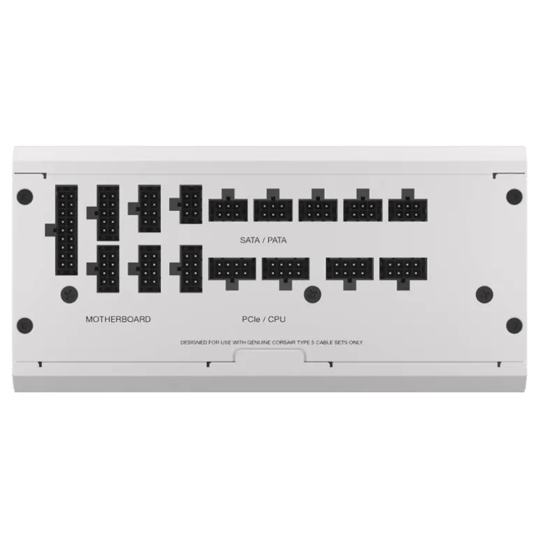 Fuente/PSU Corsair RM1200X Shift White 80 Plus Gold 1200W ATX 3.0 PCIE 5.0 Modular