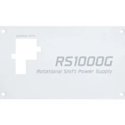 Fuente/PSU Lian Li Rotational Shift RS1000G 80 Plus Gold 1000W ATX 3.1 Modular Con Hub Blanco