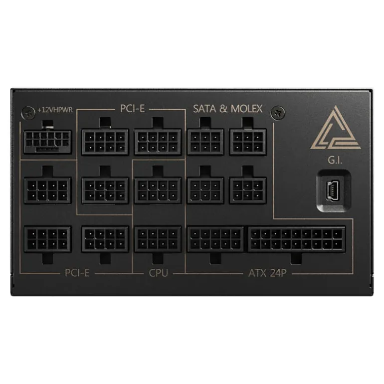 Fuente/PSU MSI MEG Ai1300P 80 Plus Platinum 1300W PCIe Gen5 Modular