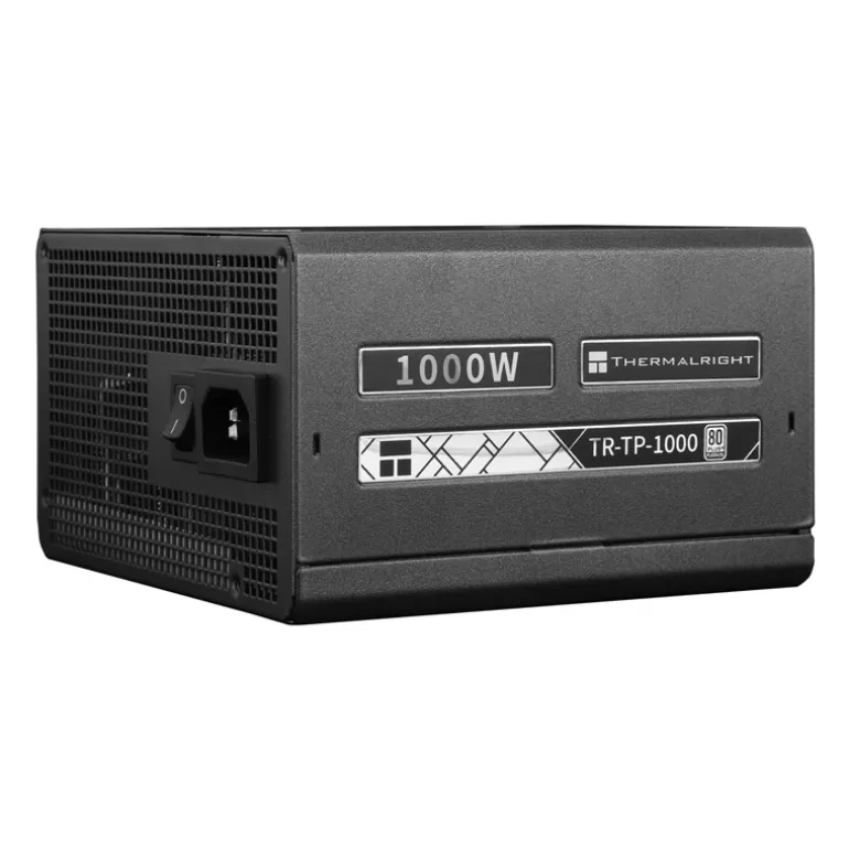 Fuente/PSU ThermalRight TR-TP 1000 80 Plus Platinum 1000W ATX 3.0 PCIE 5.0 Modular Negro
