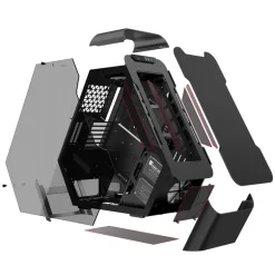 Jonsbo TR03-A Black Cristal Templado - Caja/Torre