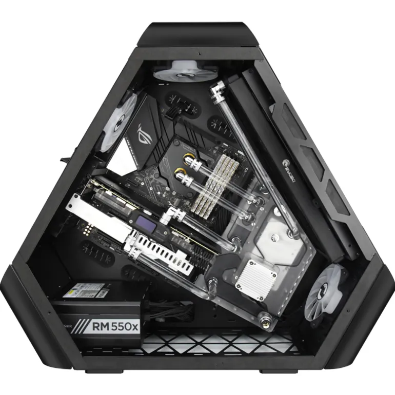 Jonsbo TR03-A Black Cristal Templado - Caja/Torre