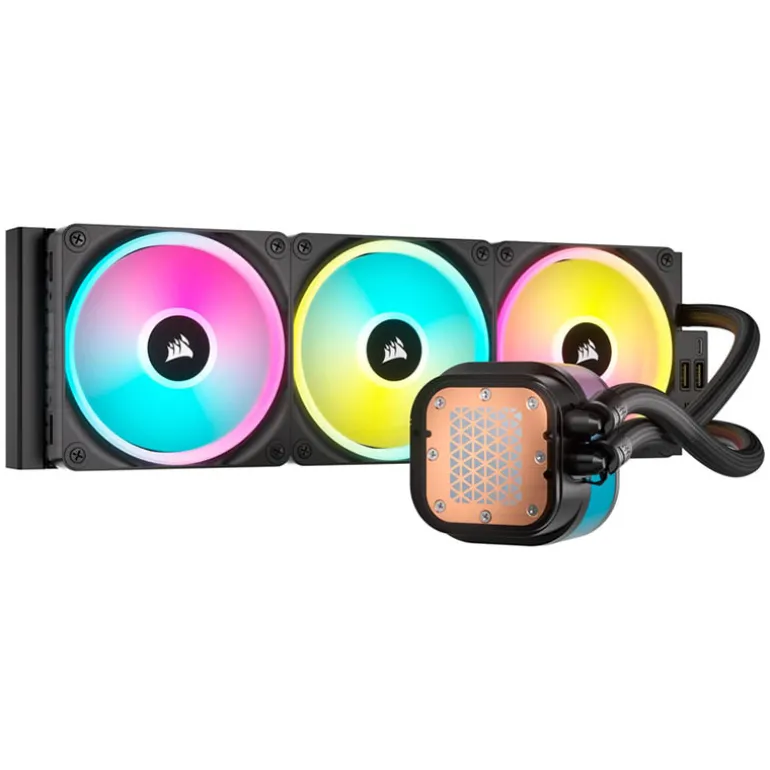 Kit Refrigeración Líquida Corsair iCUE LINK H170i RGB 420 Negro