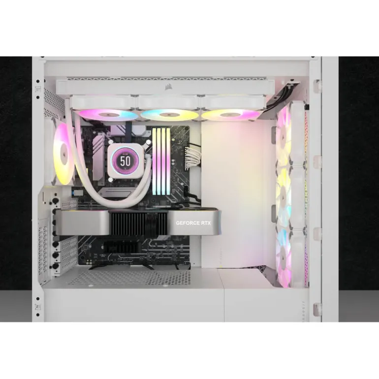 Kit Refrigeración Líquida Corsair iCUE H150i ELITE LCD XT Blanco