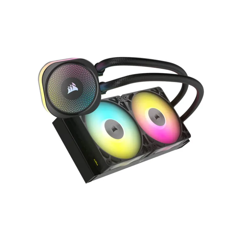 Kit Refrigeración Líquida Corsair iCUE LINK TITAN 240 RX RGB Negro