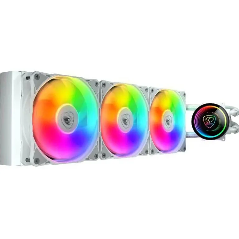 Kit Refrigeración Líquida Cougar Poseidon Elite ARGB 360 Blanco