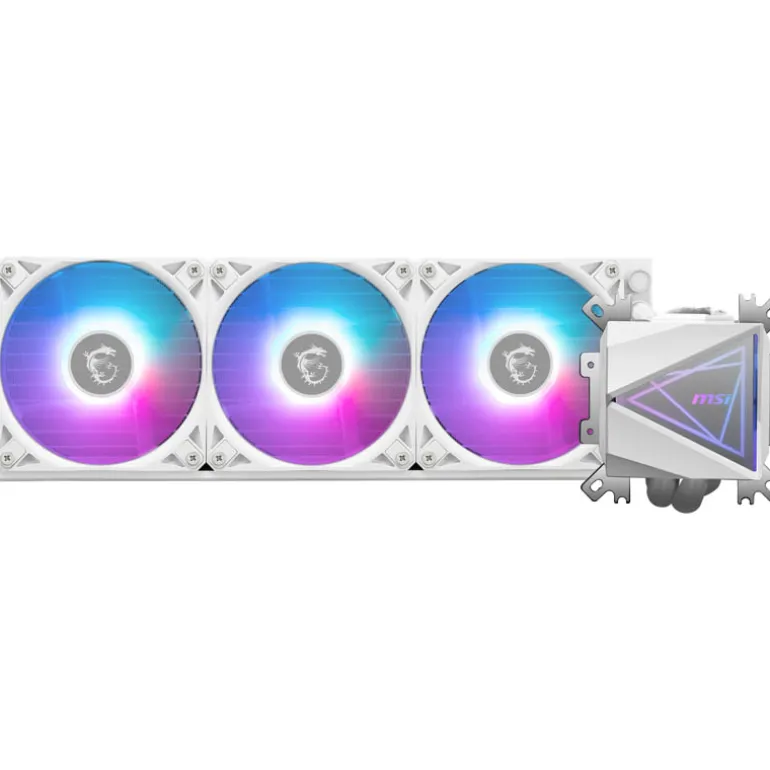Kit Refrigeración Líquida MSI MAG CORELIQUID I360 ARGB Blanco