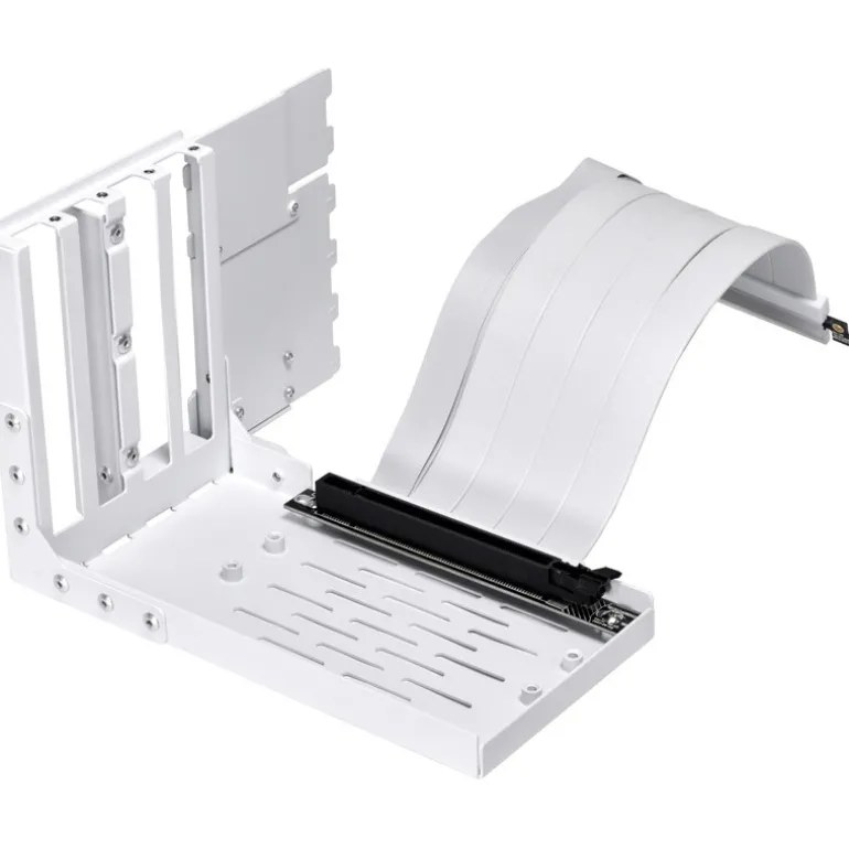 Kit Soporte Vertical Lian Li VG4-4-V2W Blanco