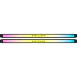Memoria DDR5 Corsair Dominator Titanium RGB 32GB 2x16GB 6600MHz CL32 XMP Blanco