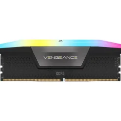Memoria DDR5 Corsair Vengeance RGB 96GB 2x48GB 5600MHz CL40 XMP Negro