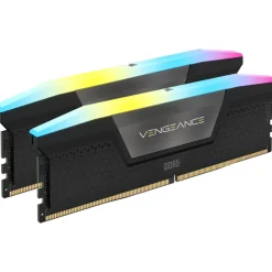 Memoria DDR5 Corsair Vengeance RGB 32GB 2x16GB 6200MHz CL36 XMP Negro