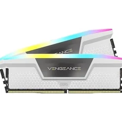 Memoria DDR5 Corsair Vengeance RGB 32GB 2x16GB 6400MHz CL36 EXPO-XMP Blanca