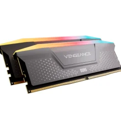 Memoria DDR5 Corsair Vengeance RGB RS 64GB 2x32GB 5200MHz CL40 EXPO-XMP Gris