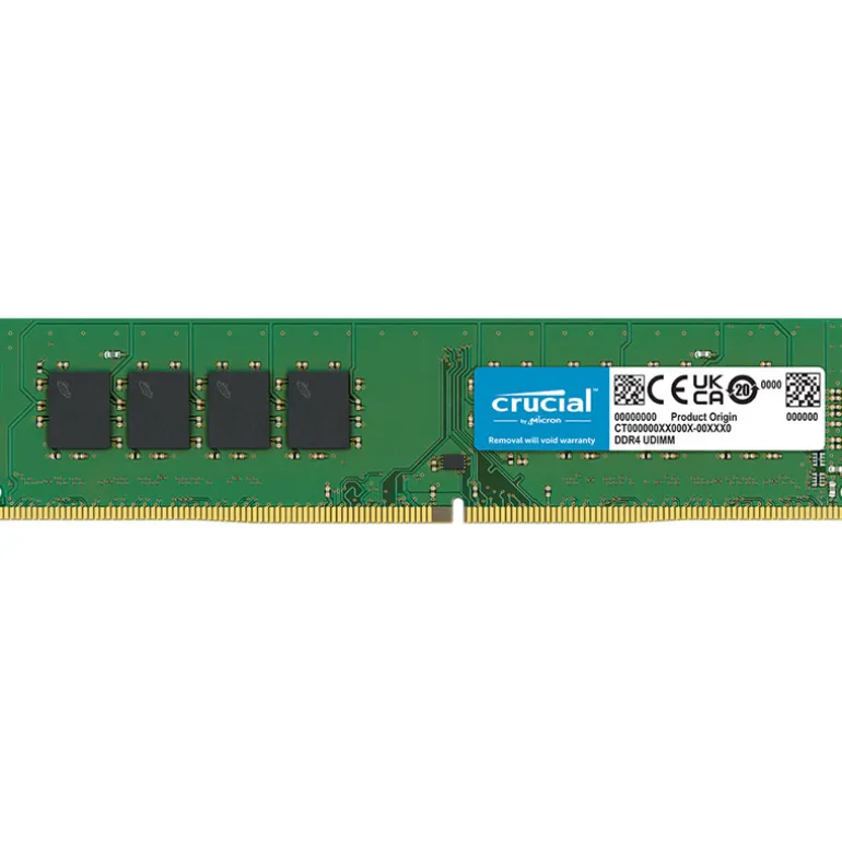 Memoria DDR4 Crucial Classic 16GB 1x16GB 3200MHz CL22 Verde Tray