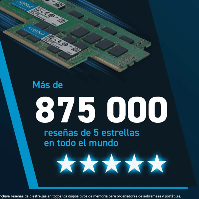 Memoria DDR5 Crucial CT32G48C40S5 32GB 1X32GB 4800MHz CL40 SoDIMM