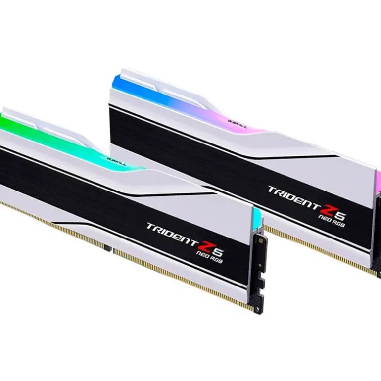 Memoria DDR5 G.Skill Trident Z5 Neo RGB 32GB 2x16GB 6400MHz CL32 EXPO Blanco