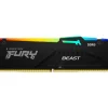 Memoria DDR5 Kingston Fury Beast RGB 16GB 1x16GB 5600MHz CL40 XMP