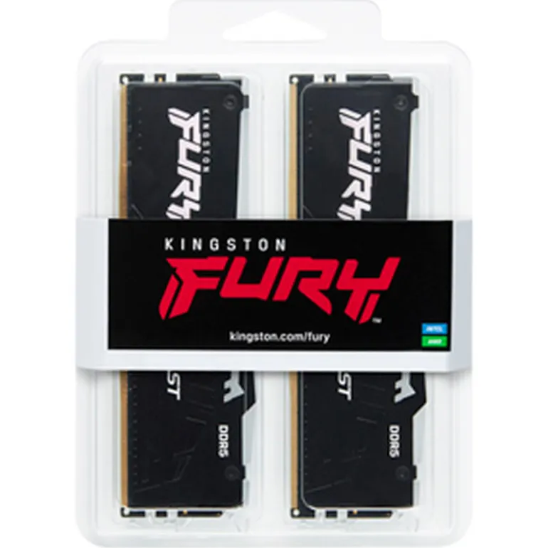 Memoria DDR5 Kingston Fury Beast RGB 64GB 2x32GB 6400MHz CL32 EXPO-XMP
