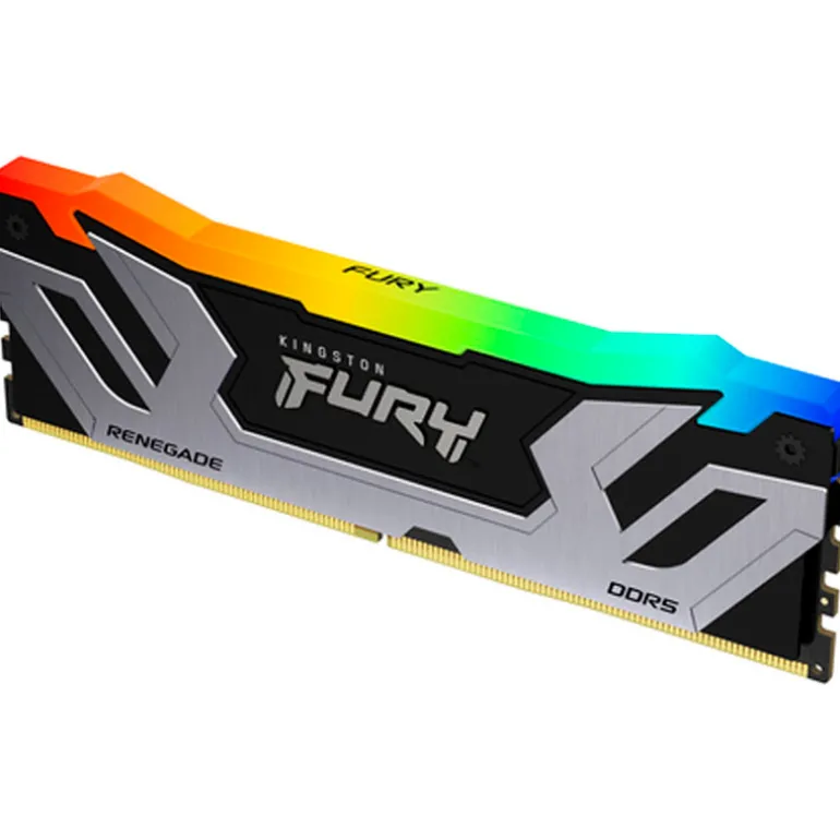 Memoria DDR5 Kingston Fury Renegade RGB 24GB 1x24GB 8400MHz CL40 XMP CUDIMM