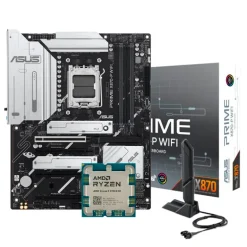 Pack  AMD Ryzen 9 9950X3D 5.7GHz Tray + Asus Prime X870-P WIFI