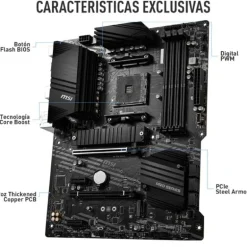 Pack  AMD Ryzen 7 5700X 4.6GHz Boxed + MSI B550-A PRO
