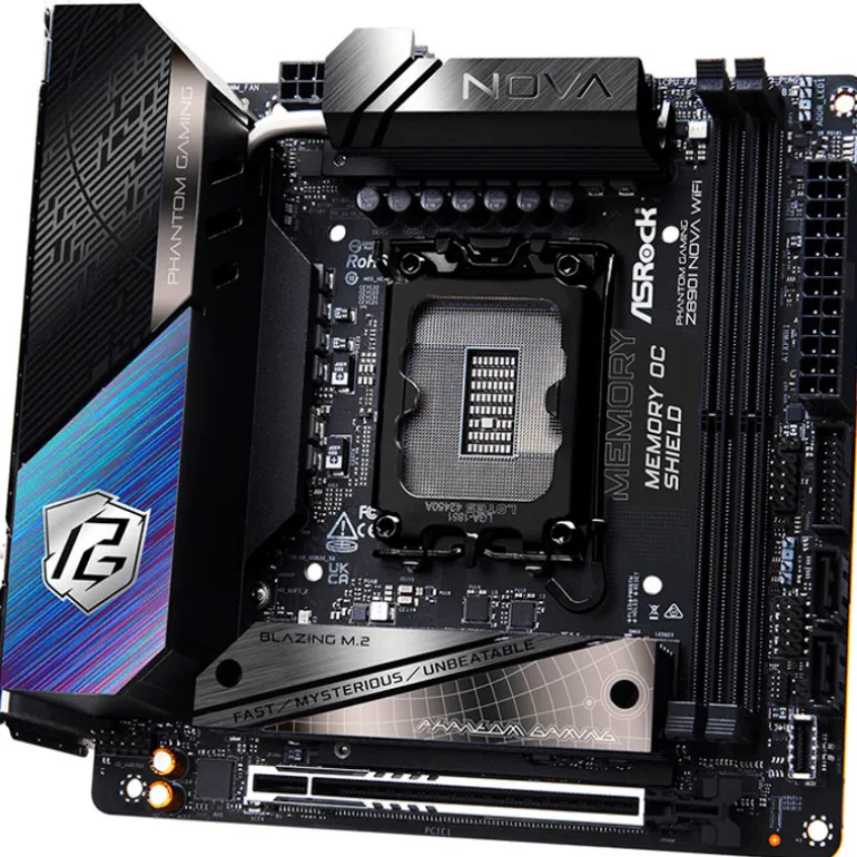 Placa Base ASRock Phantom Gaming Z890I Nova WIFI Socket 1851