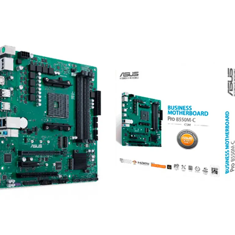 Placa Base Asus Pro B550M-C/CSM Socket AM4