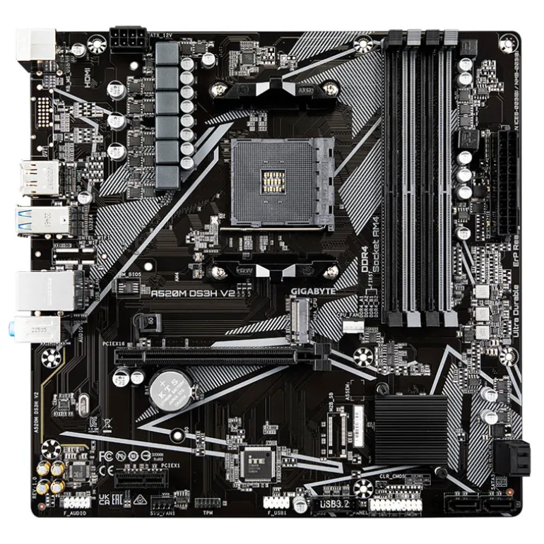 Placa Base Gigabyte A520M DS3H V2 Socket AM4