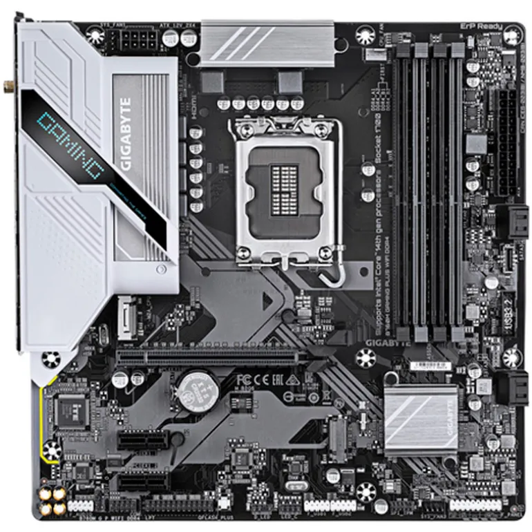 Placa Base Gigabyte B760M GAMING PLUS WIFI DDR4 Socket 1700