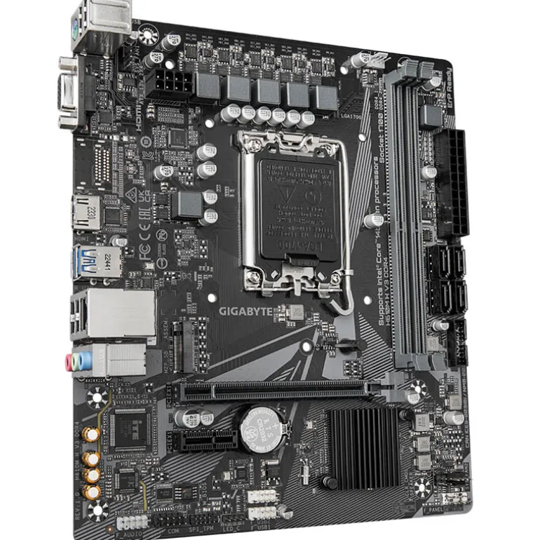 Placa Base Gigabyte H610M H V3 D4 Socket 1700
