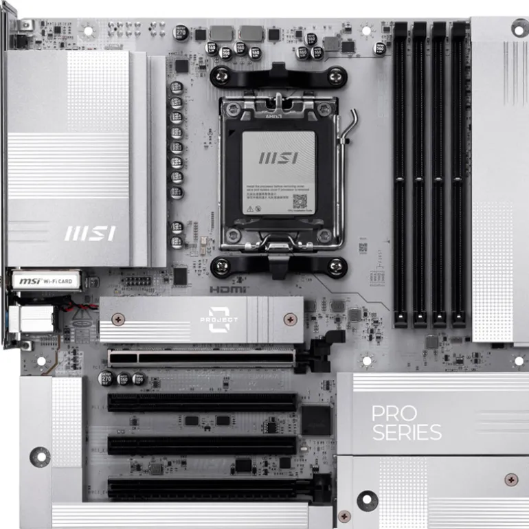 Placa Base MSI PRO B850M-A WIFI PZ Socket AM5