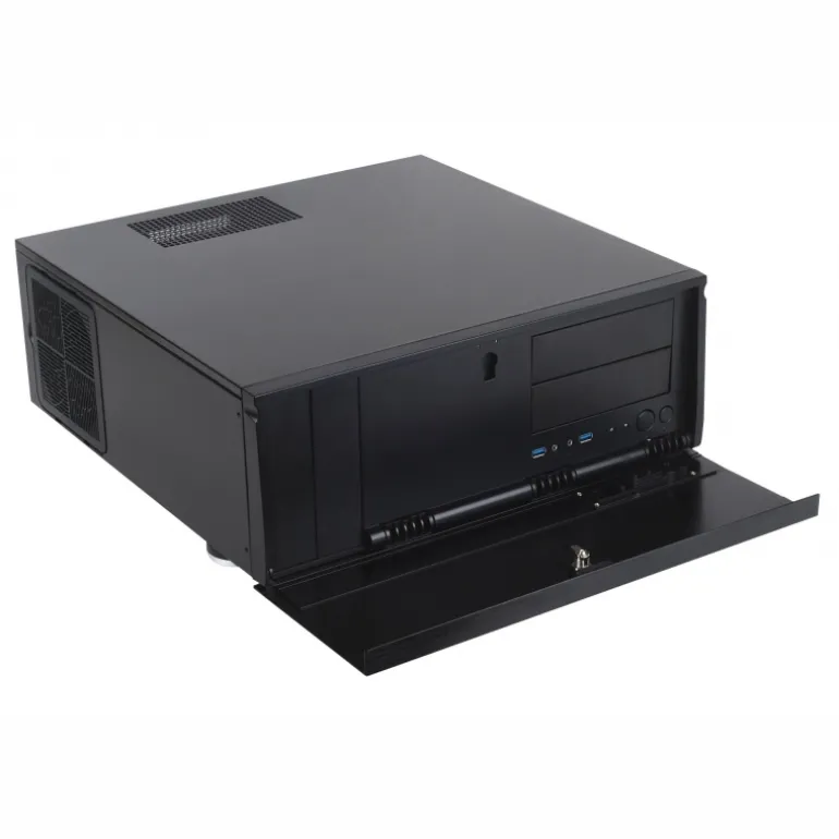 SilverStone Serie Grandia GD07 USB 3.0 Negro - Caja/Torre