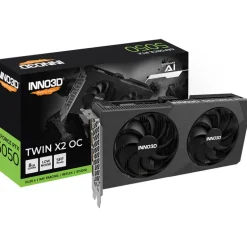 Tarjeta Gráfica INNO3D GeForce RTX 5050 TWIN X2 OC 8GB GDDR6 DLSS4