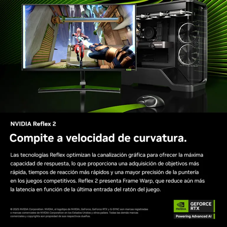 Tarjeta Gráfica Zotac Gaming GeForce RTX 5060 Ti AMP 8GB GDDR7 DLSS4
