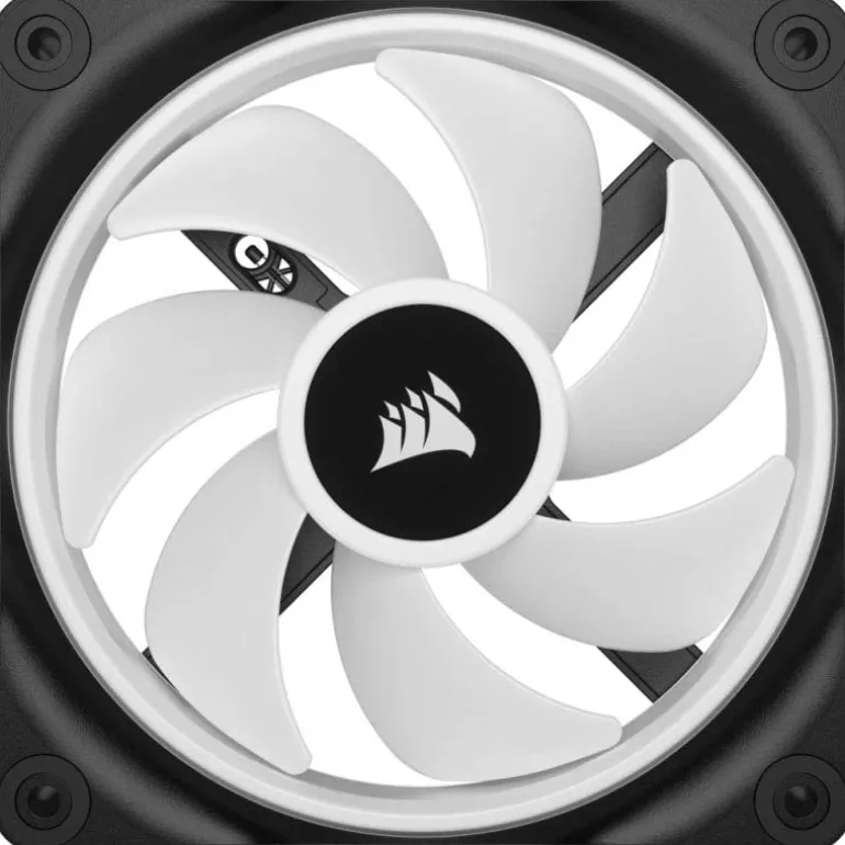 Ventilador Corsair QX140 RGB 140mm Doble Pack Negro