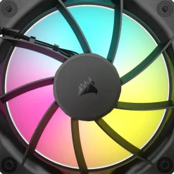 Ventilador Corsair RS120 ARGB PWM 120mm Triple Pack Negro