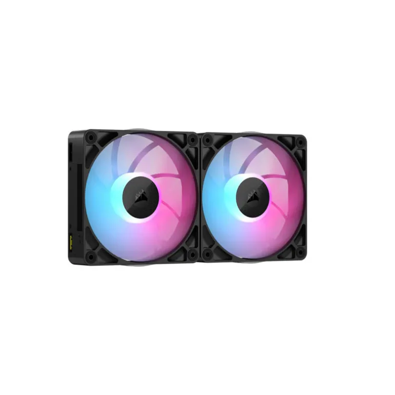 Ventilador Corsair RX140 MAX RGB Dual Pack Negro