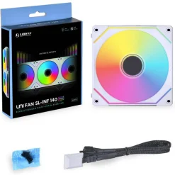 Ventilador Lian Li UNI FAN SL-INF 140 ARGB 140mm Blanco