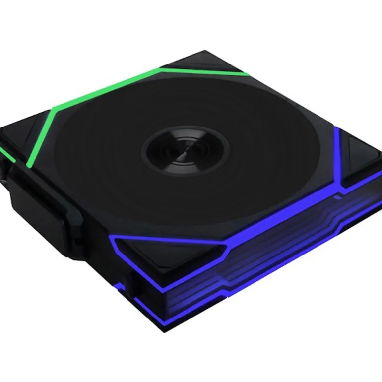 Ventilador Lian Li Uni Fan TL120 Wireless ARGB 120mm Triple Pack Negro