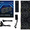 Ventilador Lian Li Uni Fan TL120 Wireless ARGB Reverse Blade 120mm Triple Pack Negro