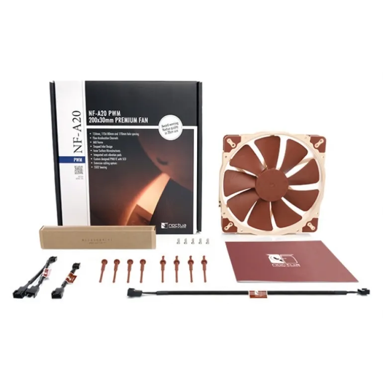 Ventilador Noctua NF-A20 PWM 200mm