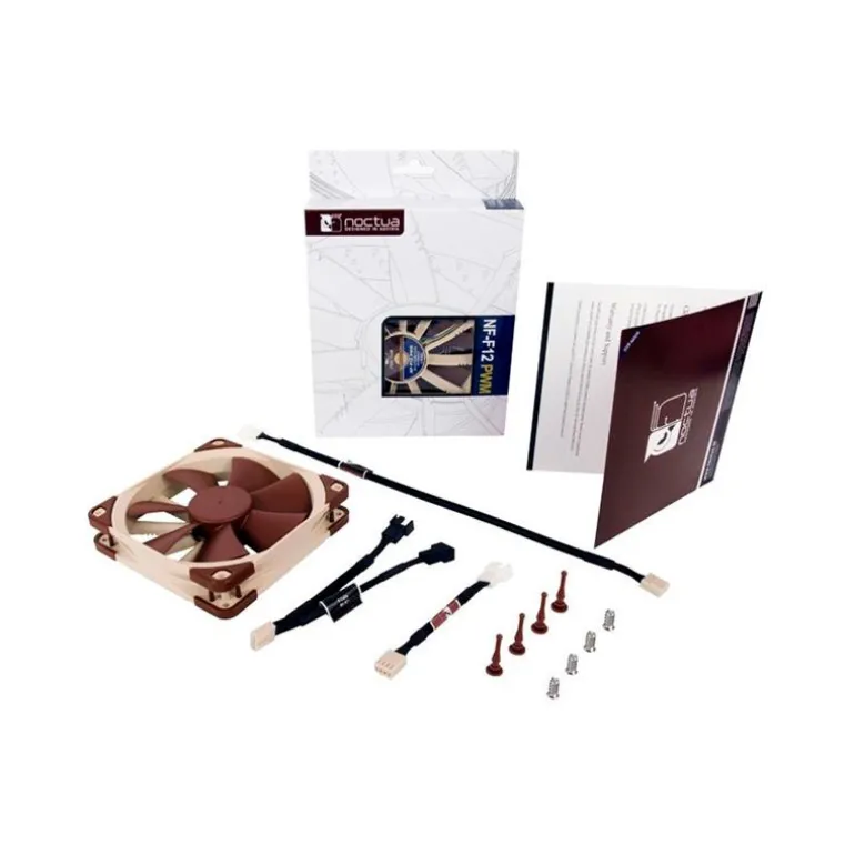 Ventilador Noctua NF-F12 1500 RPM PWM 22dBA 120mm